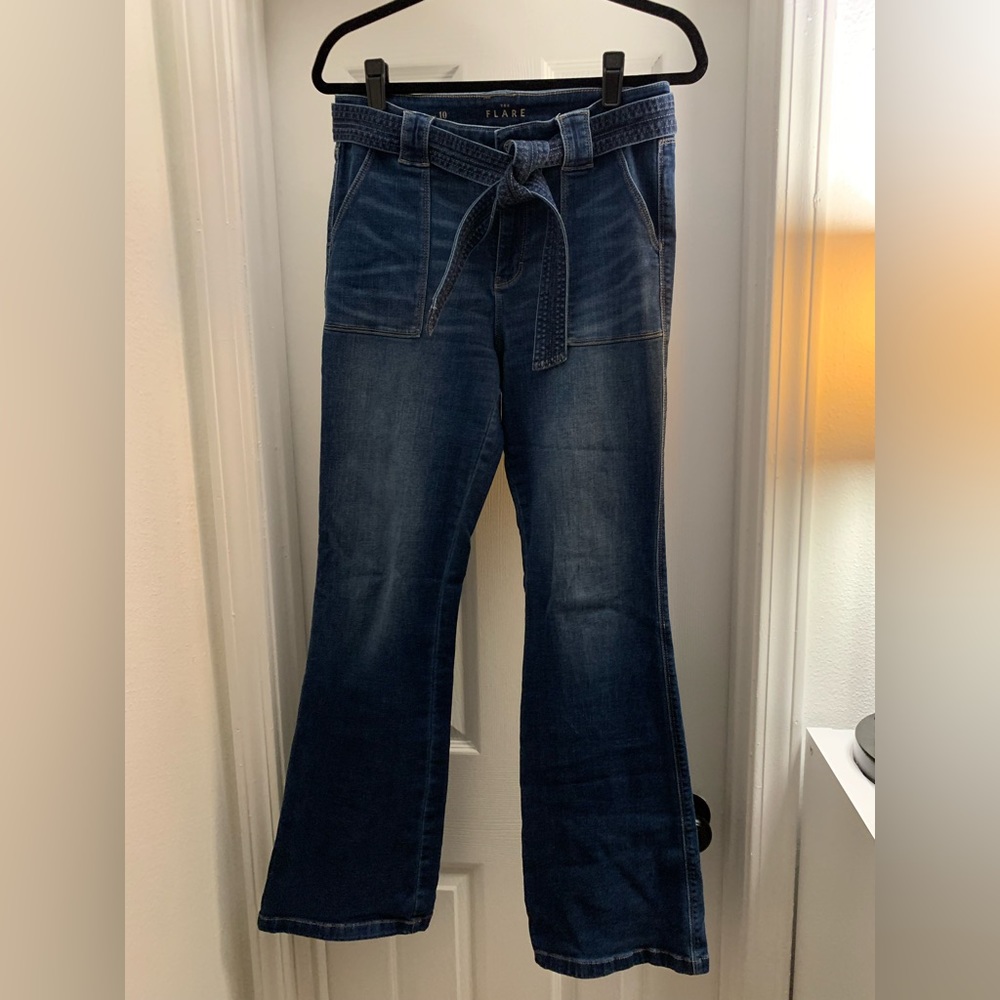 Two pairs of high waisted jeans WHBM